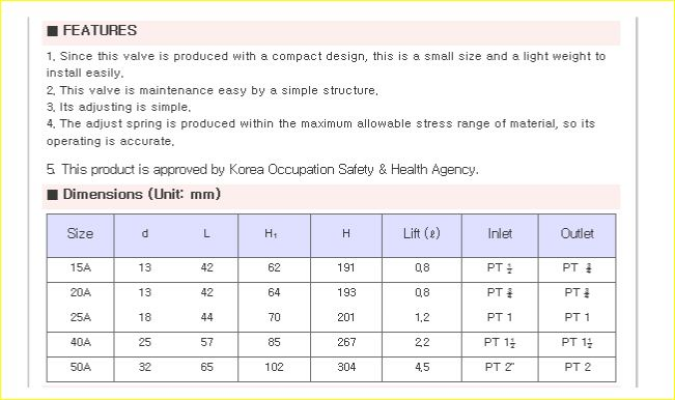 JSV-HT41 (Safety Valve) -big