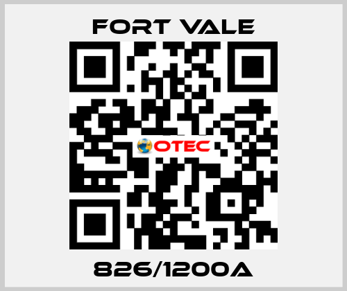 826/1200A Fort Vale