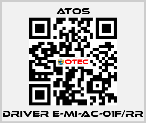 Driver E-MI-AC-01F/RR Atos