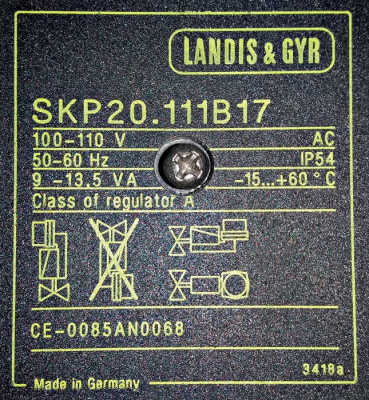 SKP20.111B17 obsolete, replacement SKP25.001 E1 -big