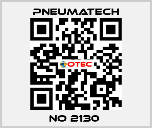 NO 2130  Pneumatech