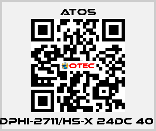 DPHI-2711/HS-X 24DC 40  Atos