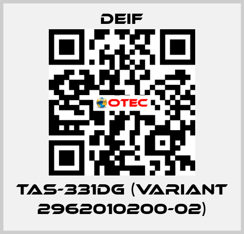 TAS-331DG (Variant 2962010200-02) Deif