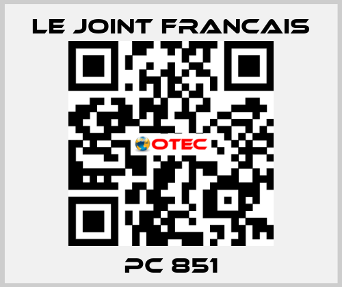 PC 851 LE JOINT FRANCAIS