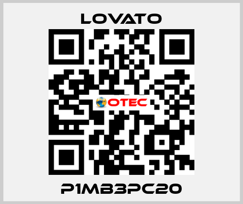 P1MB3PC20 Lovato