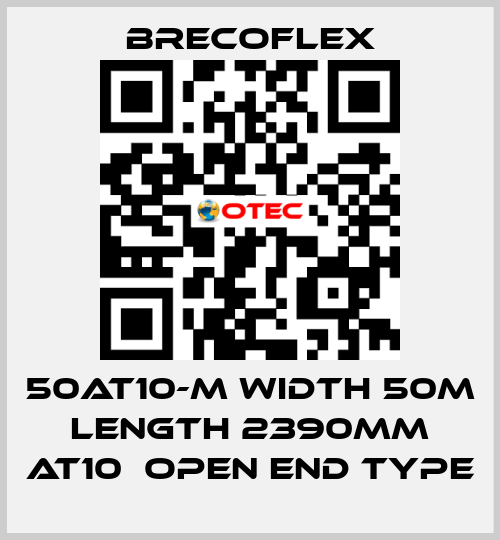 50AT10-M Width 50m Length 2390mm AT10　Open end type Brecoflex