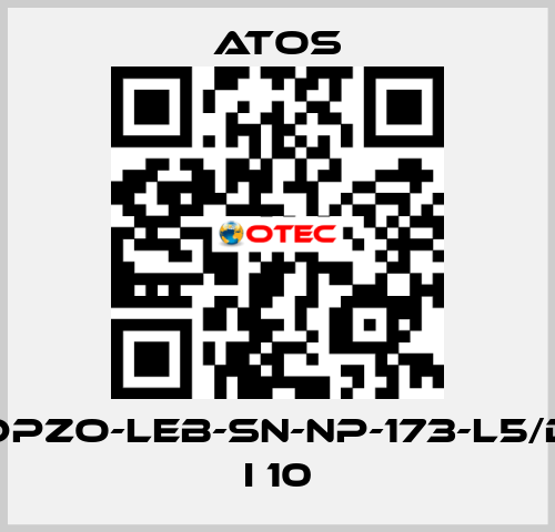 DPZO-LEB-SN-NP-173-L5/D I 10 Atos