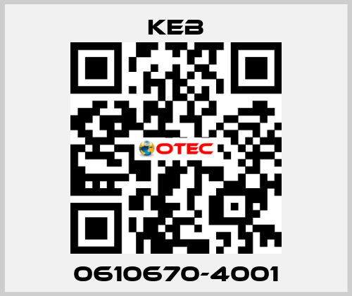 0610670-4001 KEB