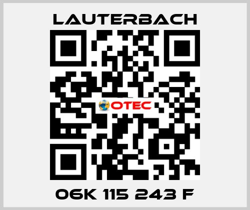 06K 115 243 F Lauterbach