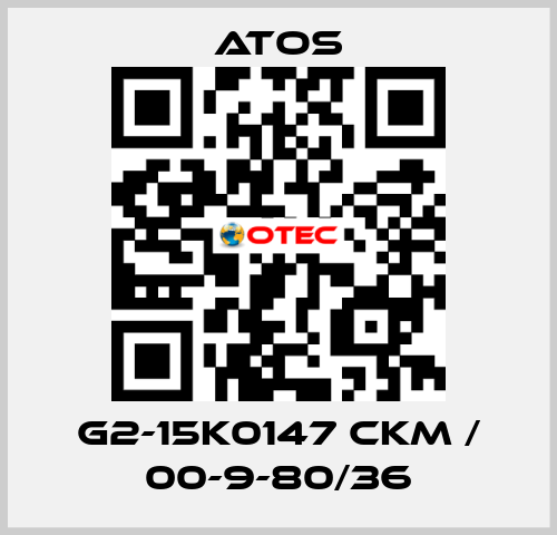 G2-15K0147 CKM / 00-9-80/36 Atos