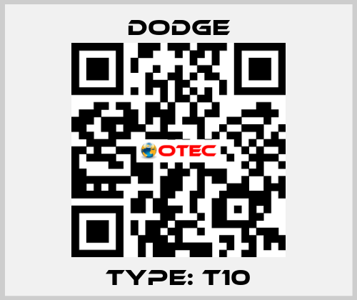 Type: T10 Dodge