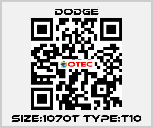 Size:1070T Type:T10 Dodge