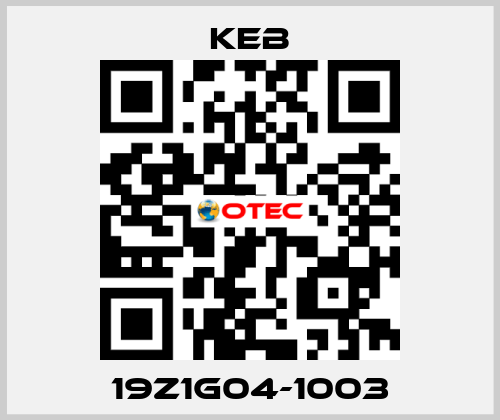 19Z1G04-1003 KEB