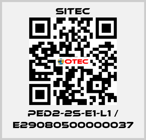 PED2-2S-E1-L1 / E29080500000037 SITEC