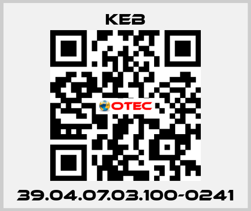 39.04.07.03.100-0241 KEB