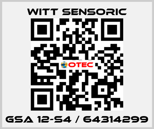 GSA 12-S4 / 64314299 Witt Sensoric