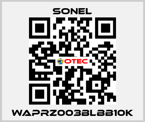 WAPRZ003BLBB10K Sonel