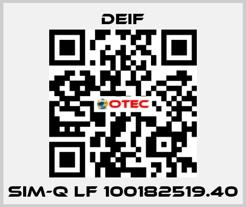 SIM-Q LF 100182519.40 Deif