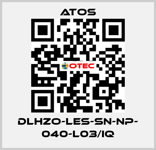 DLHZO-LES-SN-NP- 040-L03/IQ Atos