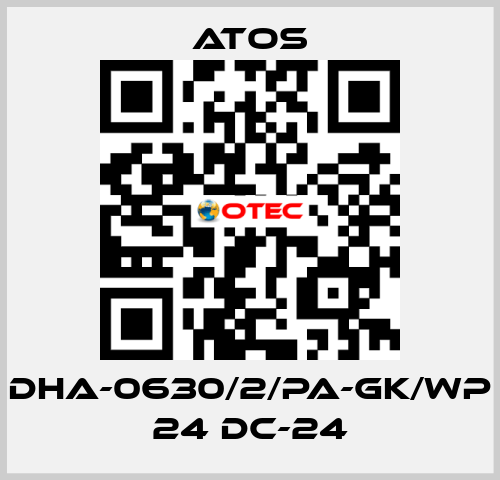 DHA-0630/2/PA-GK/WP 24 DC-24 Atos