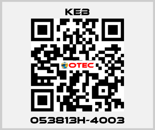 053813H-4003 KEB