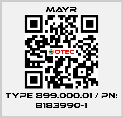 Type 899.000.01 / PN: 8183990-1 Mayr