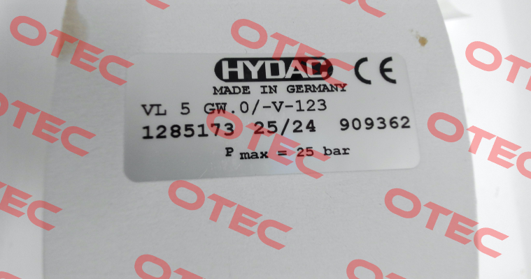 1285173 / VL 5 GW.0/-V-123 Hydac