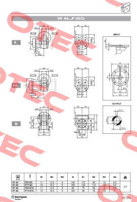 VF 44 F1 70 P63 B5 B3  Neri Motori