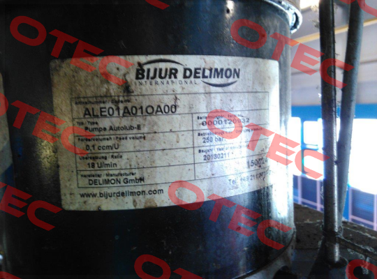 ALE01A01OA00 Bijur Delimon