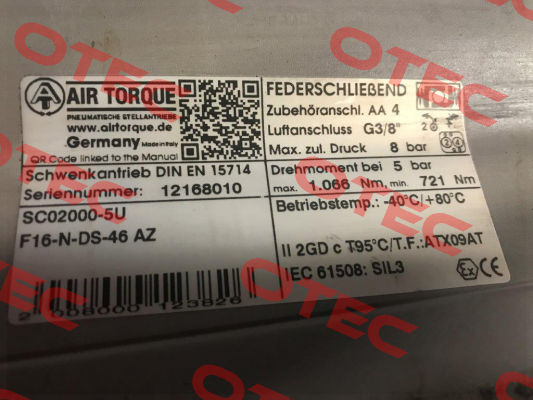 ES4G02000U  Air Torque