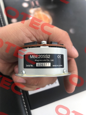 MBE205S2 S/N: 026377 Magnescale