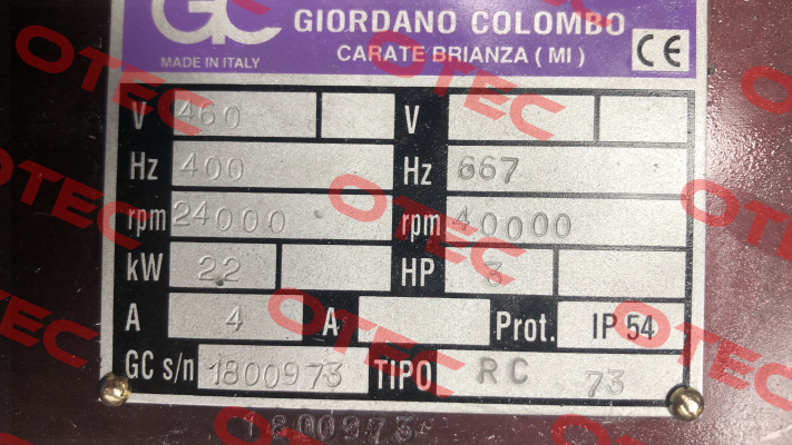 XNMRO17-886A GIORDANO COLOMBO