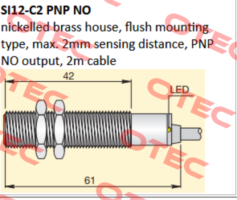 SI12-C2 PNP NO Aeco