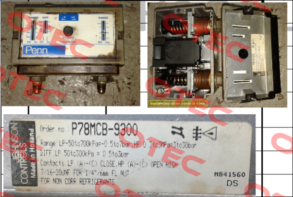 P78 MCB-9300 (P78B)  Johnson Controls