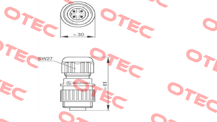 CA 3 LS   900368  Belden (Lumberg / Hirschmann)