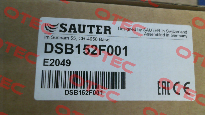 DSB152F001 Sauter