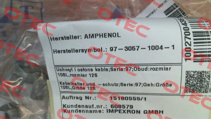 97-3057-1004-1 Amphenol