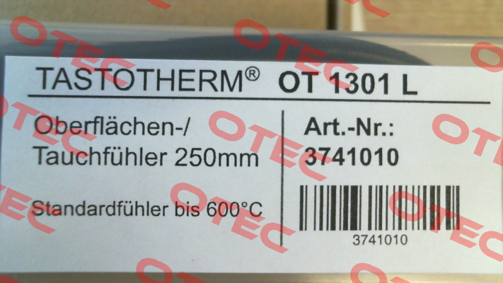 3741010/ OT 1301l (250MM) Tastotherm