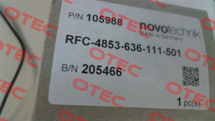 400105988 / RFC-4853-636-111-501 Novotechnik