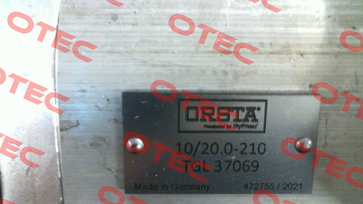 TGL 37069 (10/20.0-210) Orsta Hydraulik