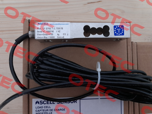 104101IP67 / CFSI 100 kg C3 IP67 Ascell Sensor