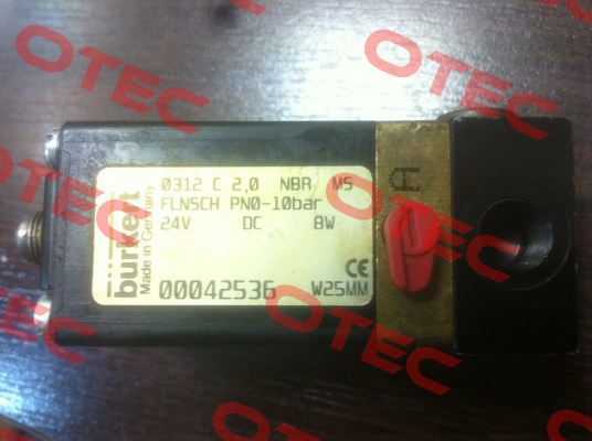 00042536 W25MM replced by 00125371  Burkert