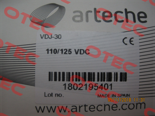 VDJ-30 Vdc Arteche