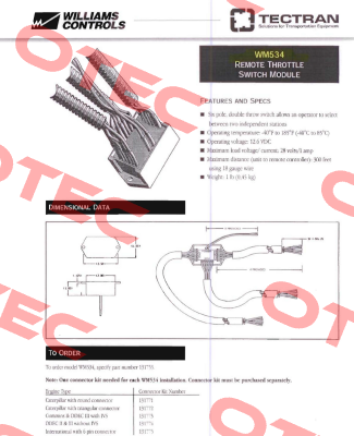 134224 WM-534B  Caterpillar