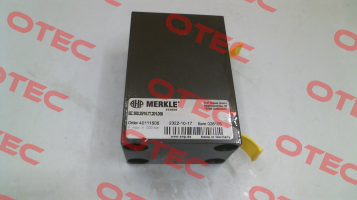 BZ 500.25/16.77.201.050 (026105) Merkle