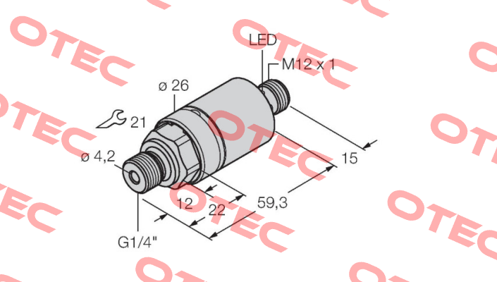 PC001R-204-2UPN8X-H1141 Turck