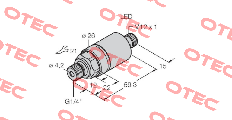 PC003V-204-2UPN8X-H1141 Turck