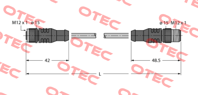 p/n: 8035246, Type: RK4.5T-50-RS4.5T/S2500 Turck