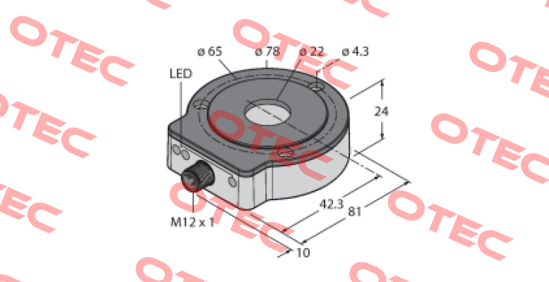 RI360P0-EQR24M0-HESGX25X3-H1181 Turck