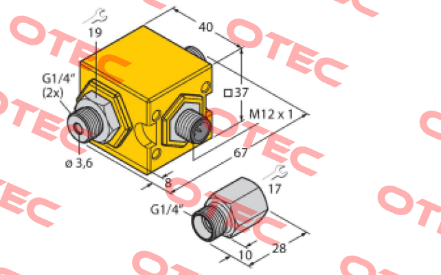 FCIC-G1/4A4P-PL-H1141/2.0 Turck